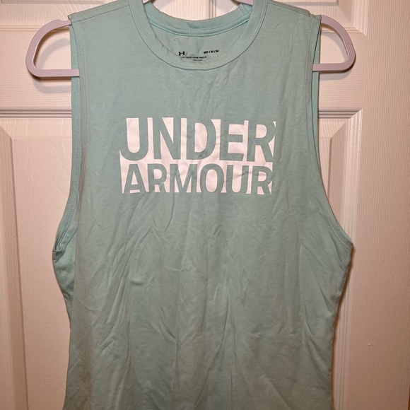 Under Armour Women's Light Blue Tank Top size M - Picture 1 of 2